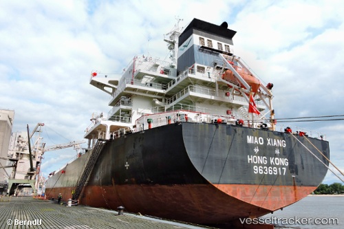 vessel Miao Xiang IMO: 9636917, Bulk Carrier
