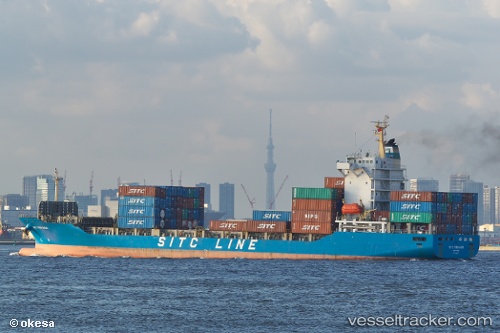 vessel Sitc Yokkaichi IMO: 9638331, Container Ship
