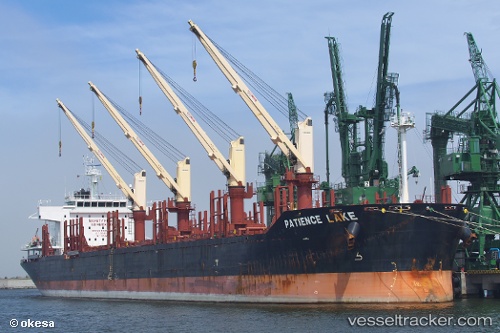 vessel Patience Lake IMO: 9638422, Bulk Carrier
