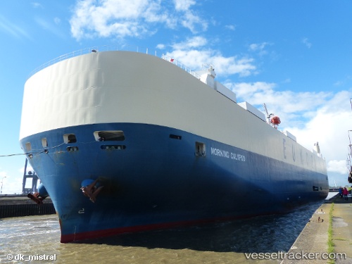 vessel Morning Calypso IMO: 9638460, Vehicles Carrier
