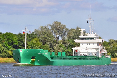 vessel Arklow Bank IMO: 9638769, General Cargo Ship
