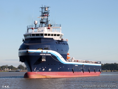 vessel Highland Guardian IMO: 9639347, Offshore Tug Supply Ship
