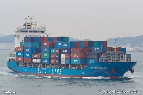 vessel Sitc Lianyungang IMO: 9639634, Container Ship
