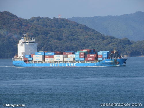 vessel Sitc Shimizu IMO: 9639658, Container Ship

