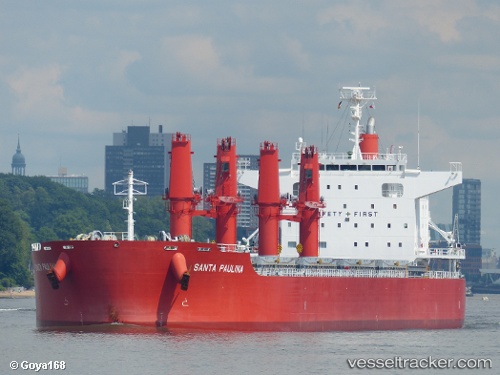 vessel Santa Paulina IMO: 9642203, Bulk Carrier
