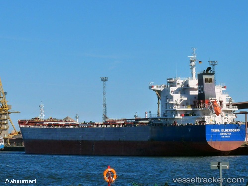 vessel Trina Oldendorff IMO: 9642370, Bulk Carrier
