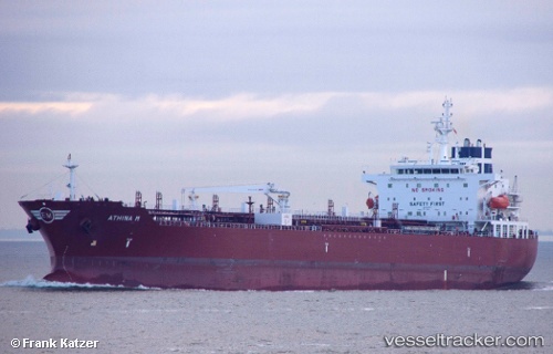 vessel Athina M IMO: 9644237, Chemical Oil Products Tanker
