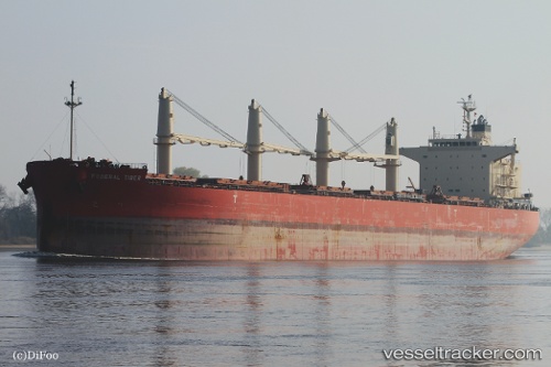 vessel Federal Tiber IMO: 9644483, Bulk Carrier
