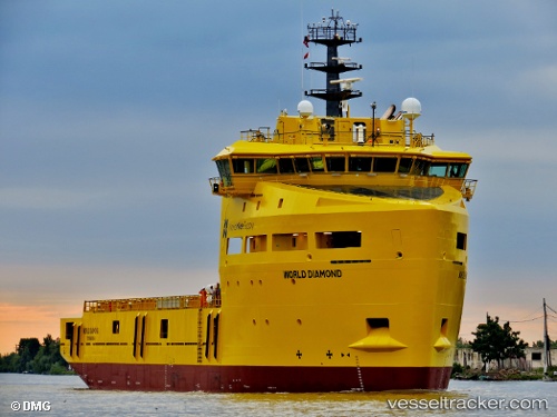 vessel AURORA DIAMOND IMO: 9648025, Offshore Supply Ship