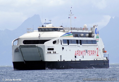vessel Aremiti Ferry Ii IMO: 9653824, Passenger Ro Ro Cargo Ship
