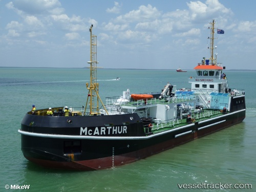 vessel Mcarthur IMO: 9654713, Oil Products Tanker
