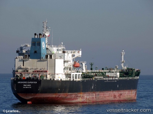 vessel Ardmore Exporter IMO: 9654775, Chemical Oil Products Tanker
