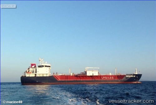 vessel BESIKTAS GH IMO: 9654971, LPG Tanker