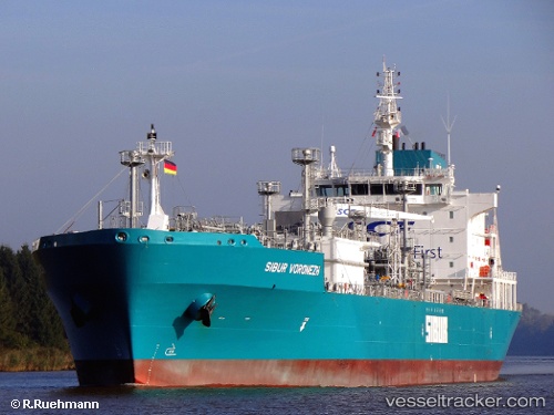 vessel SIBUR VORONEZH IMO: 9655509, LPG Tanker