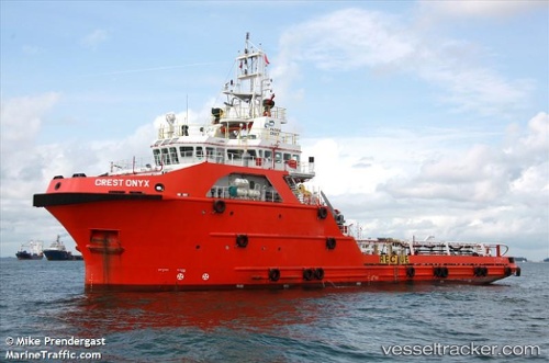 vessel Crest Onyx IMO: 9655717, Offshore Tug Supply Ship
