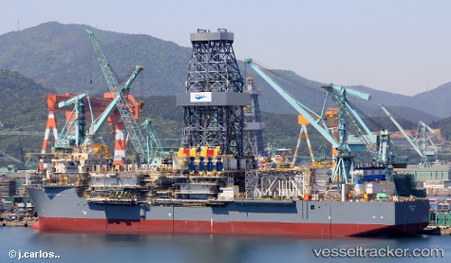 vessel Ensco Ds 8 IMO: 9659531, Drilling Ship
