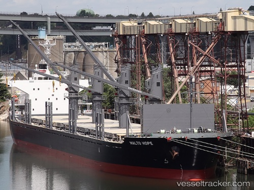 Find vessel Malto Hope, IMO: 9660035 MMSI: 371372000 live marine ...