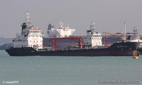 vessel Petro Asia IMO: 9662708, Oil Products Tanker
