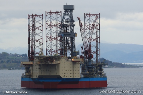 vessel Maersk Integrator IMO: 9664627, Drilling Ship
