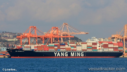 vessel Ym Modesty IMO: 9664885, Container Ship
