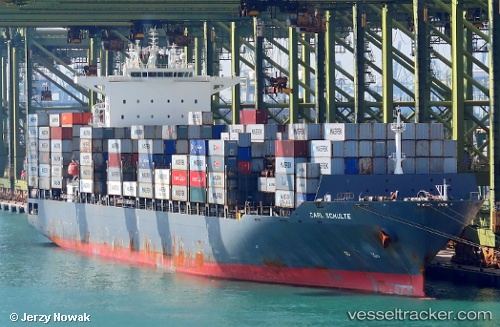 vessel Carl Schulte IMO: 9665683, Container Ship
