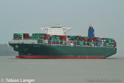 vessel Thalassa Axia IMO: 9667186, Container Ship
