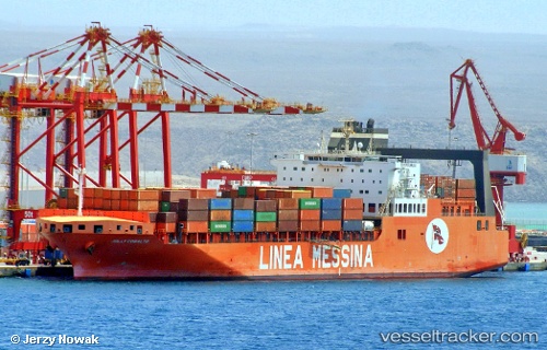 vessel Msc Cobalto IMO: 9668960, Container Ro Ro Cargo Ship
