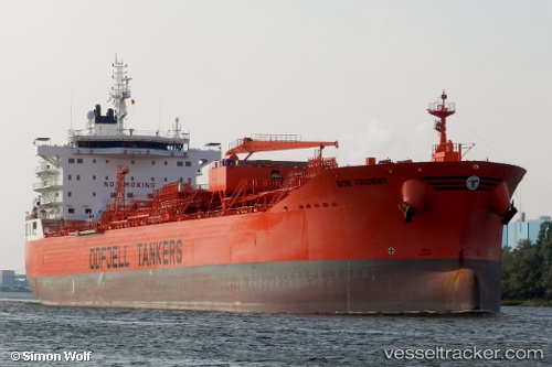 vessel Bow Trident IMO: 9669897, Chemical Oil Products Tanker

