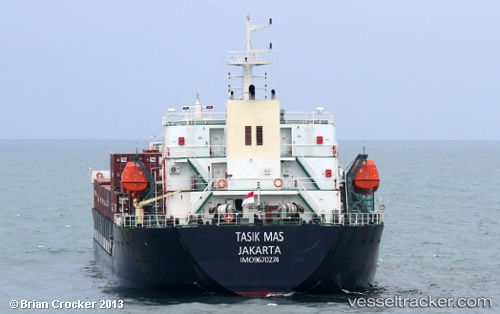 vessel Tasik Mas IMO: 9670274, Container Ship
