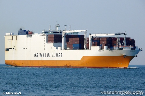 vessel Grande Lagos IMO: 9672088, Container Ro Ro Cargo Ship
