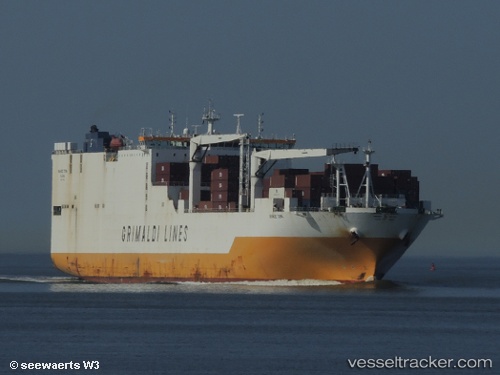 vessel Grande Tema IMO: 9672090, Container Ro Ro Cargo Ship
