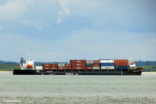 vessel Mv Warih Mas IMO: 9672351, Container Ship
