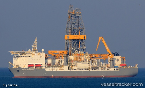 vessel Rowan Relentless IMO: 9672961, Drilling Ship
