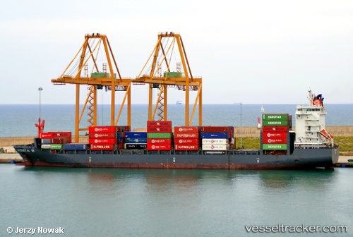 vessel Violeta B IMO: 9673666, Container Ship
