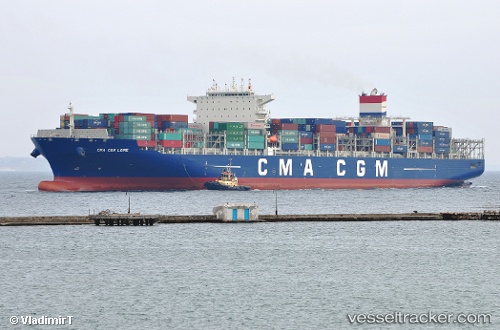 vessel Cma Cgm Loire IMO: 9674531, Container Ship
