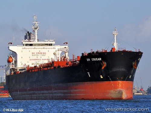 vessel Bw Cougar IMO: 9675494, Chemical Oil Products Tanker
