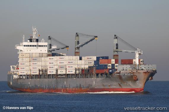 vessel Cma Cgm Brazil IMO: 9676709, Container Ship
