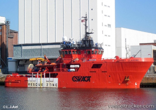 vessel Esvagt Claudine IMO: 9678422, Standby Safety Vessel
