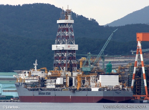 vessel Brava Star IMO: 9679397, Drilling Ship
