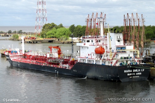 vessel Maria Emilia Lv IMO: 9680035, Chemical Oil Products Tanker
