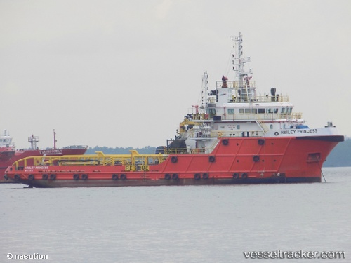 vessel Hailey Princess IMO: 9680504, Offshore Tug Supply Ship
