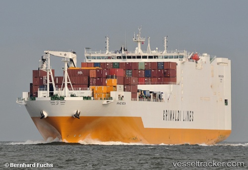vessel Grande Abidjan IMO: 9680712, Container Ro Ro Cargo Ship
