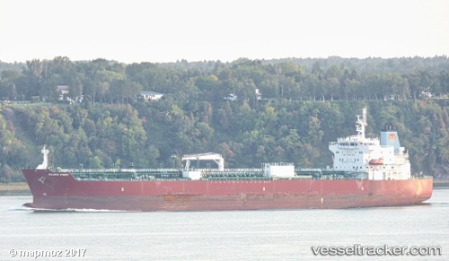 vessel Silver Cindy IMO: 9682368, Chemical Oil Products Tanker
