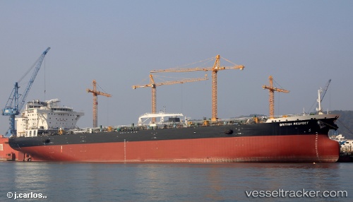 vessel British Respect IMO: 9683001, Crude Oil Tanker
