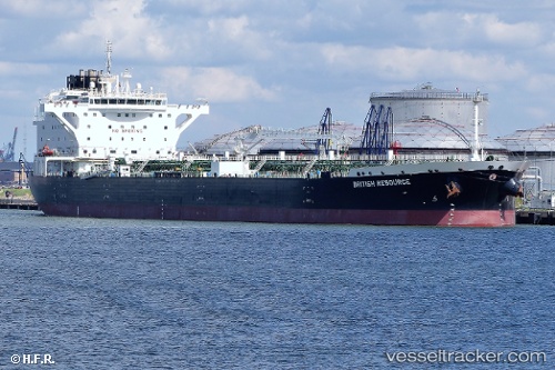 vessel British Resource IMO: 9683037, Crude Oil Tanker
