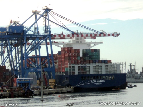 vessel Ccni Angol IMO: 9683867, Container Ship
