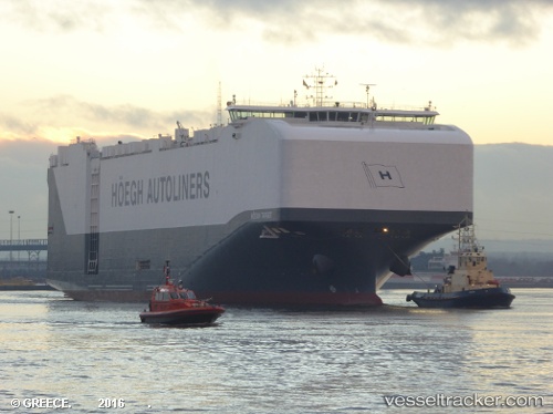 vessel Hoegh Target IMO: 9684976, Vehicles Carrier
