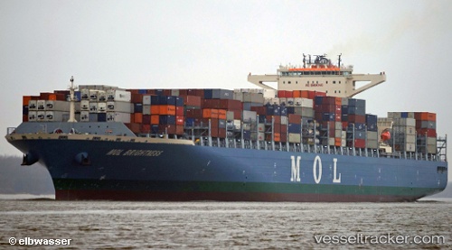 vessel Mol Brightness IMO: 9685346, Container Ship
