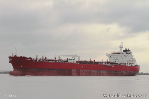 vessel Sti Aqua IMO: 9686704, Chemical Oil Products Tanker
