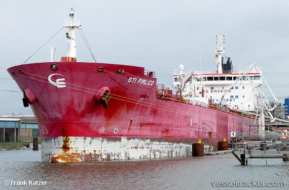 vessel Sti Pimlico IMO: 9686871, Chemical Oil Products Tanker
